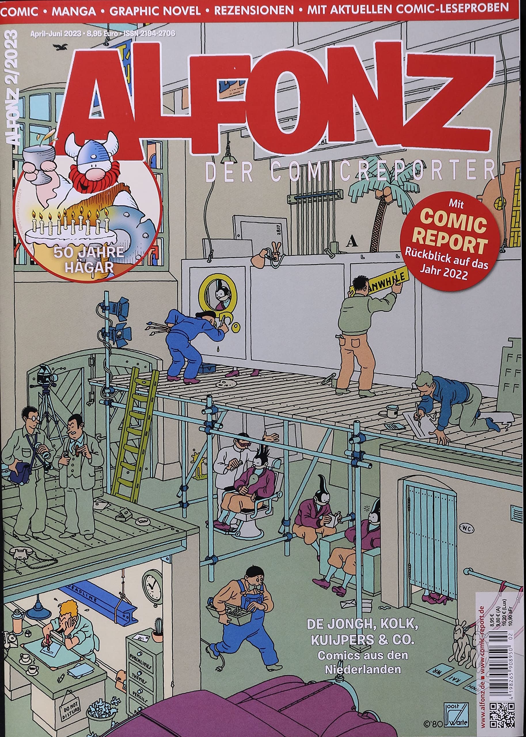 ALFONZ 2/2023 "50 Jahre Hägar" Young adult books