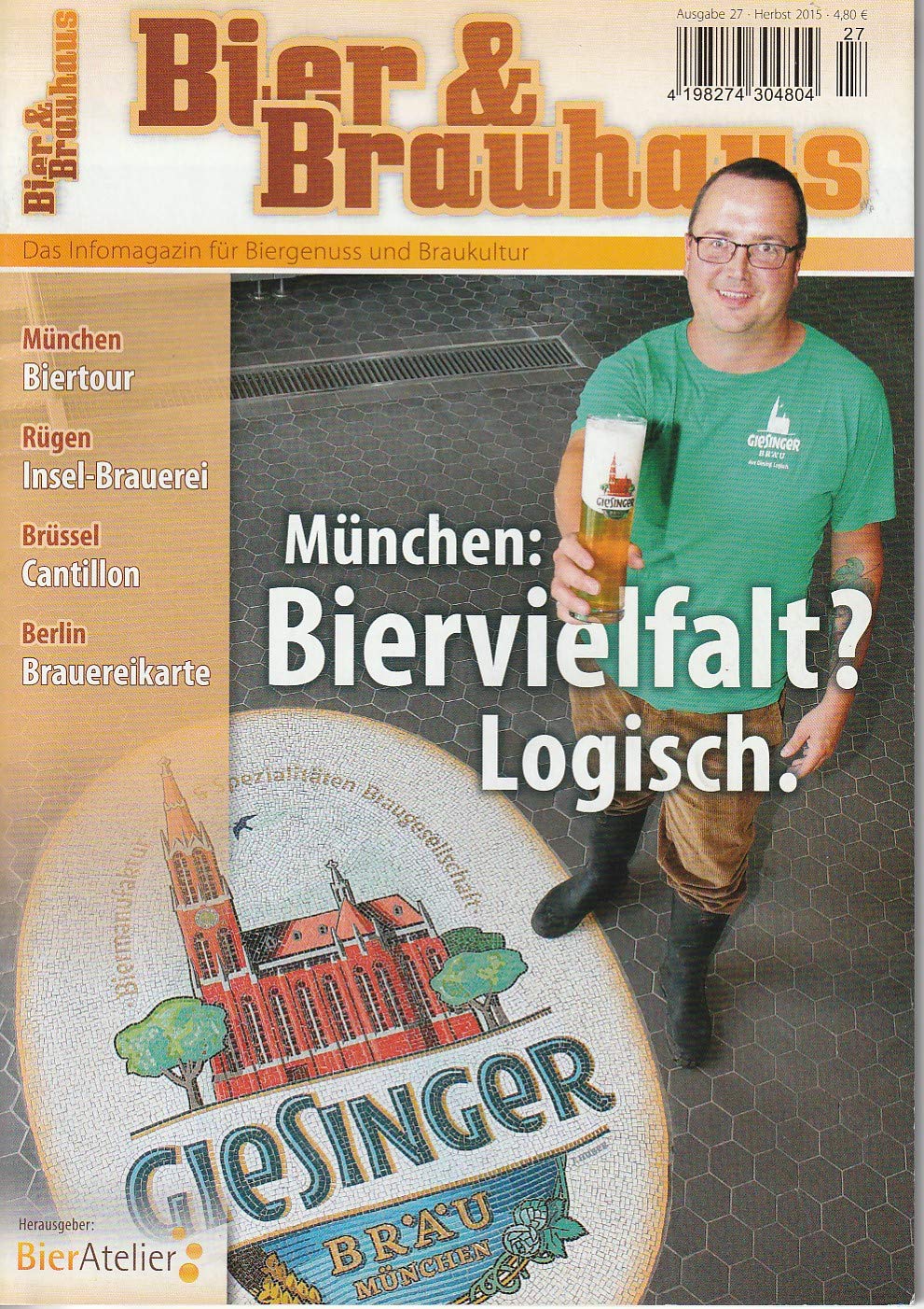 Bier & Brauhaus Ausgabe 27 Herbst 2015 Books