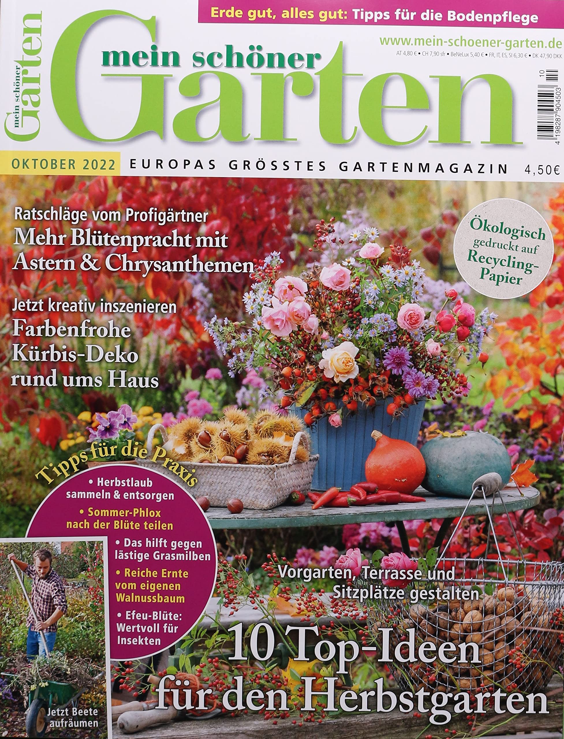 Mein schöner Garten 10/2022 Living & Furnishing