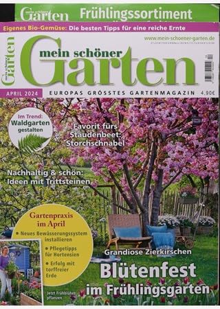Mein schöner Garten 4/2024 "Blütenfest im Frühlingsgarten" Living & Furnishing