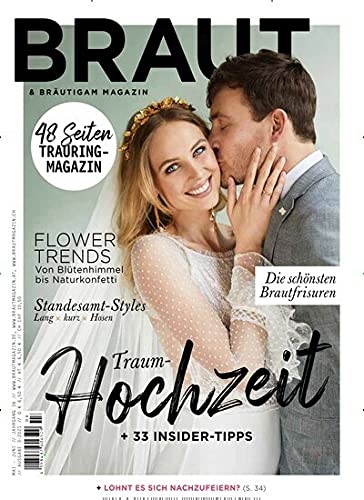Braut & Bräutigam Magazin 3/2021 "Traum-Hochzeit" Film, Art & Culture