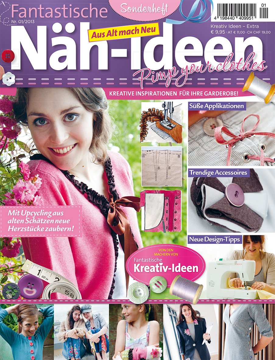 Fantastische Näh-Ideen - Pimp your clothes Hobbies & Crafts