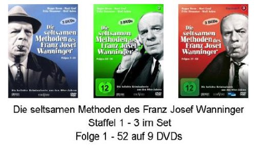 Die seltsamen Methoden des Franz Josef Wanninger, Folgen (01-52) Komplett-Set 9 DVDs Movies