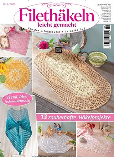 Fileth.Leichtgem 4/2019 "13 Zauberhafte Häkelprojek... Book book