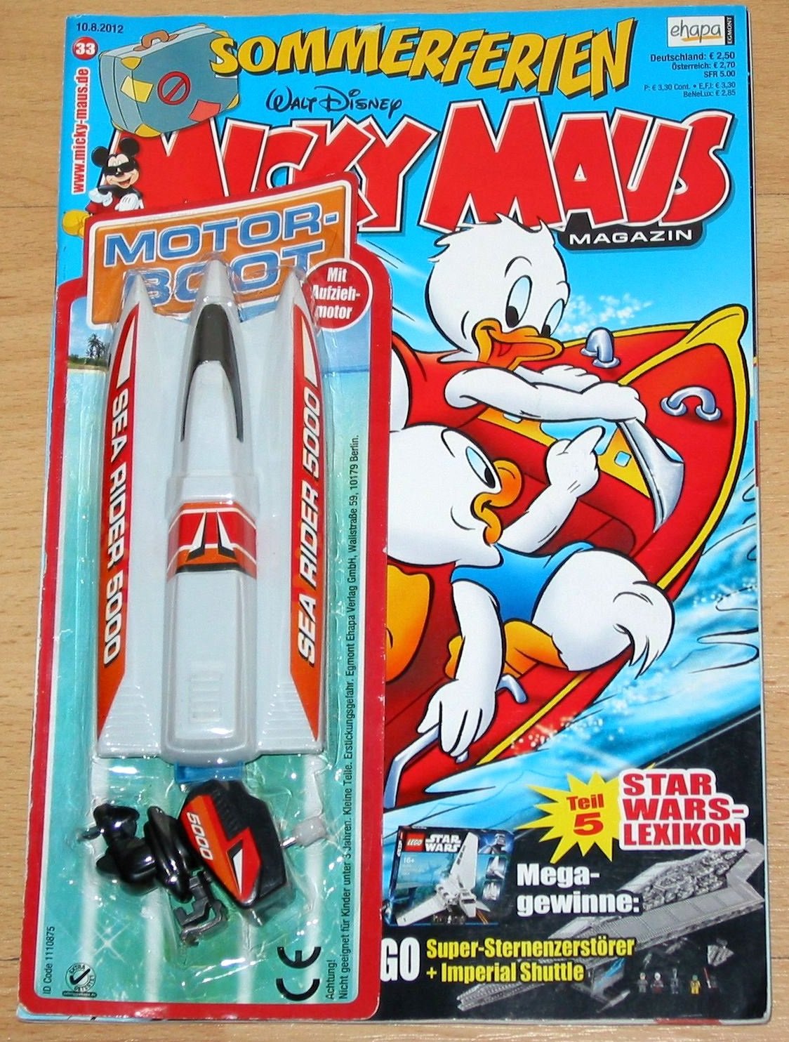Micky Maus Magazin 33 v. 10.8.2012 Books