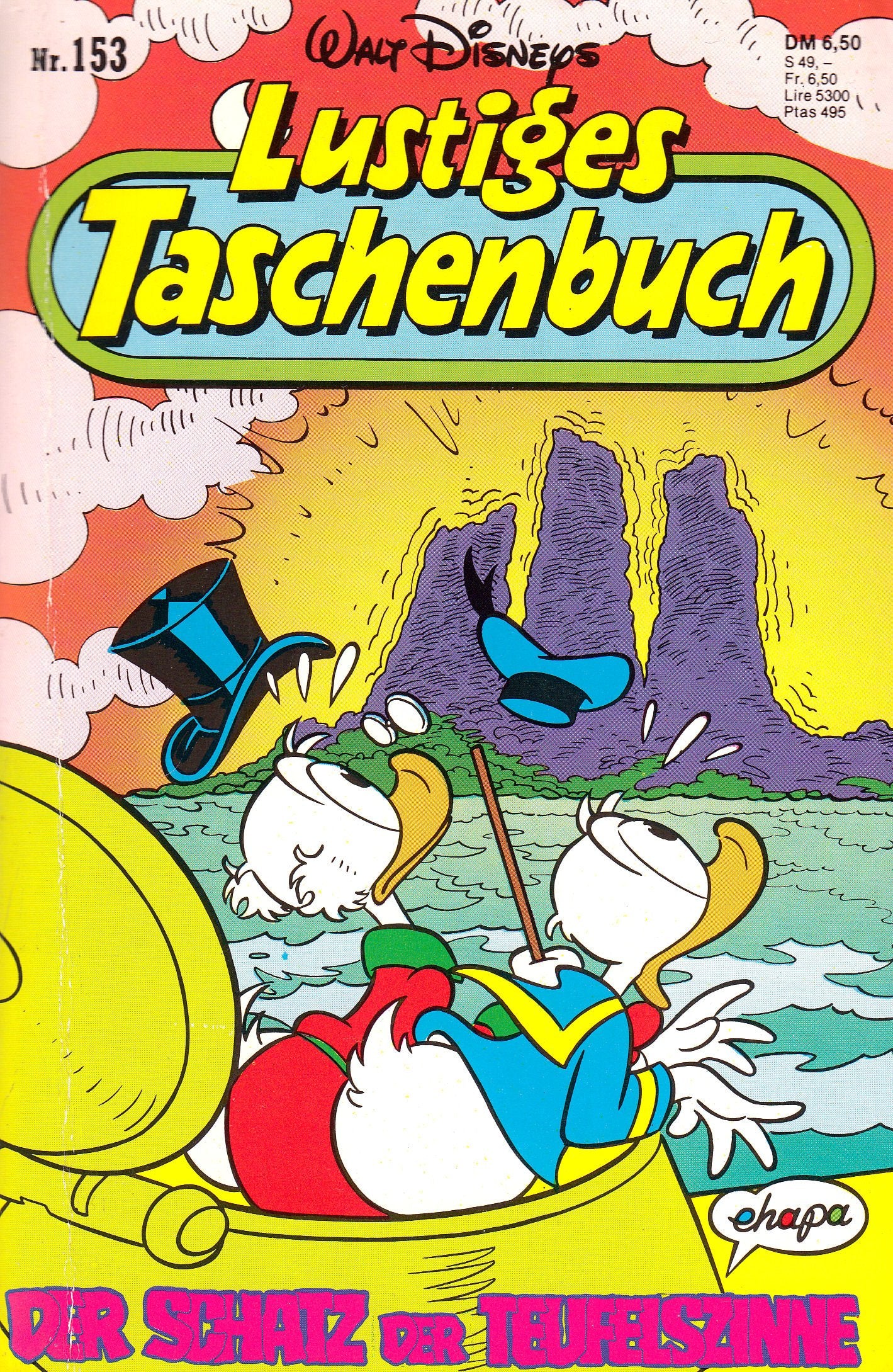 Lustiges Taschenbuch LTB Nr. 153 - Der Schatz der Teufelszinne Books