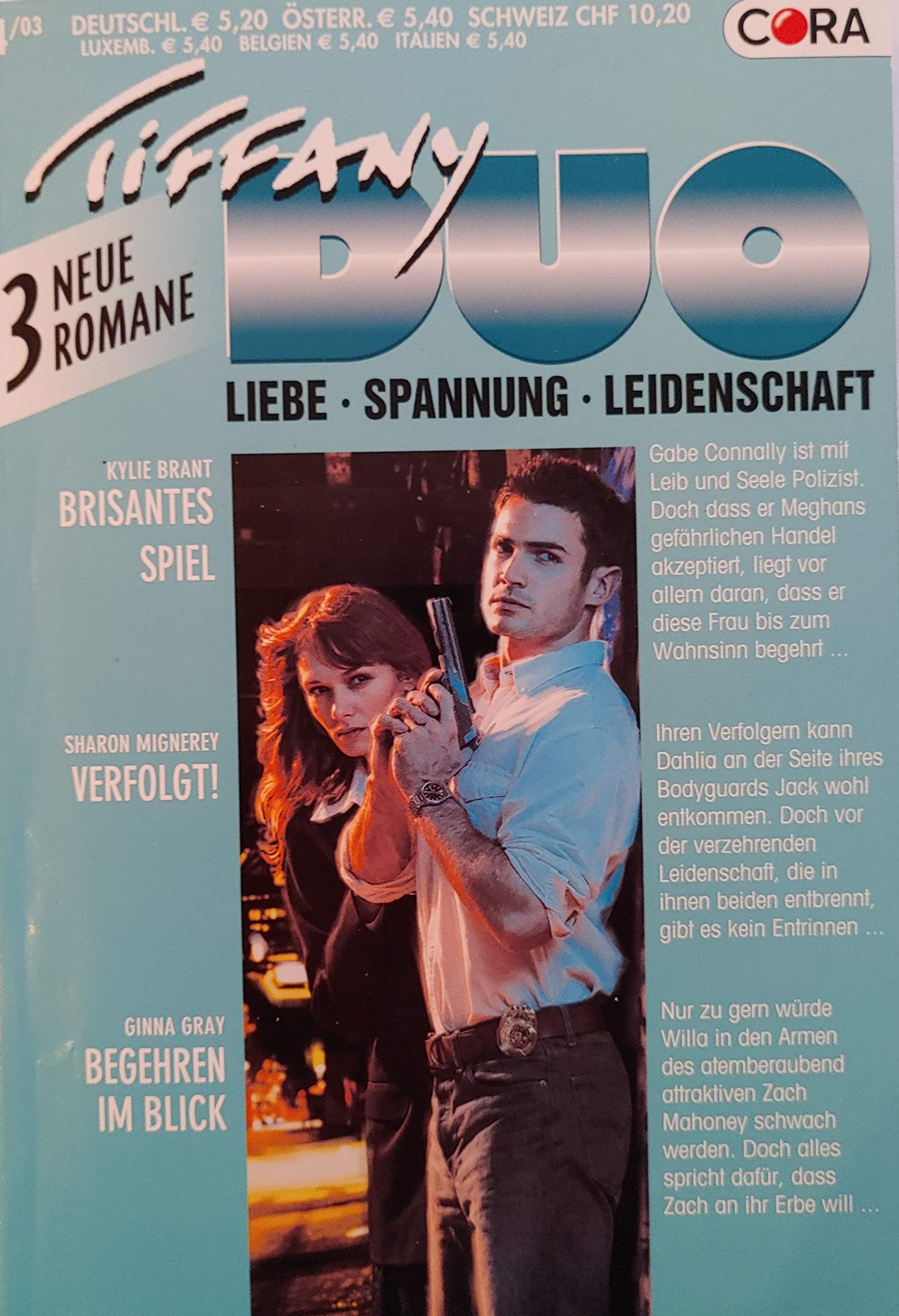 Tiffany Duo "Liebe - Spannung - Leidenschaft" - Brisantes Spiel - Verfolgt! - Begehren im Blick Books