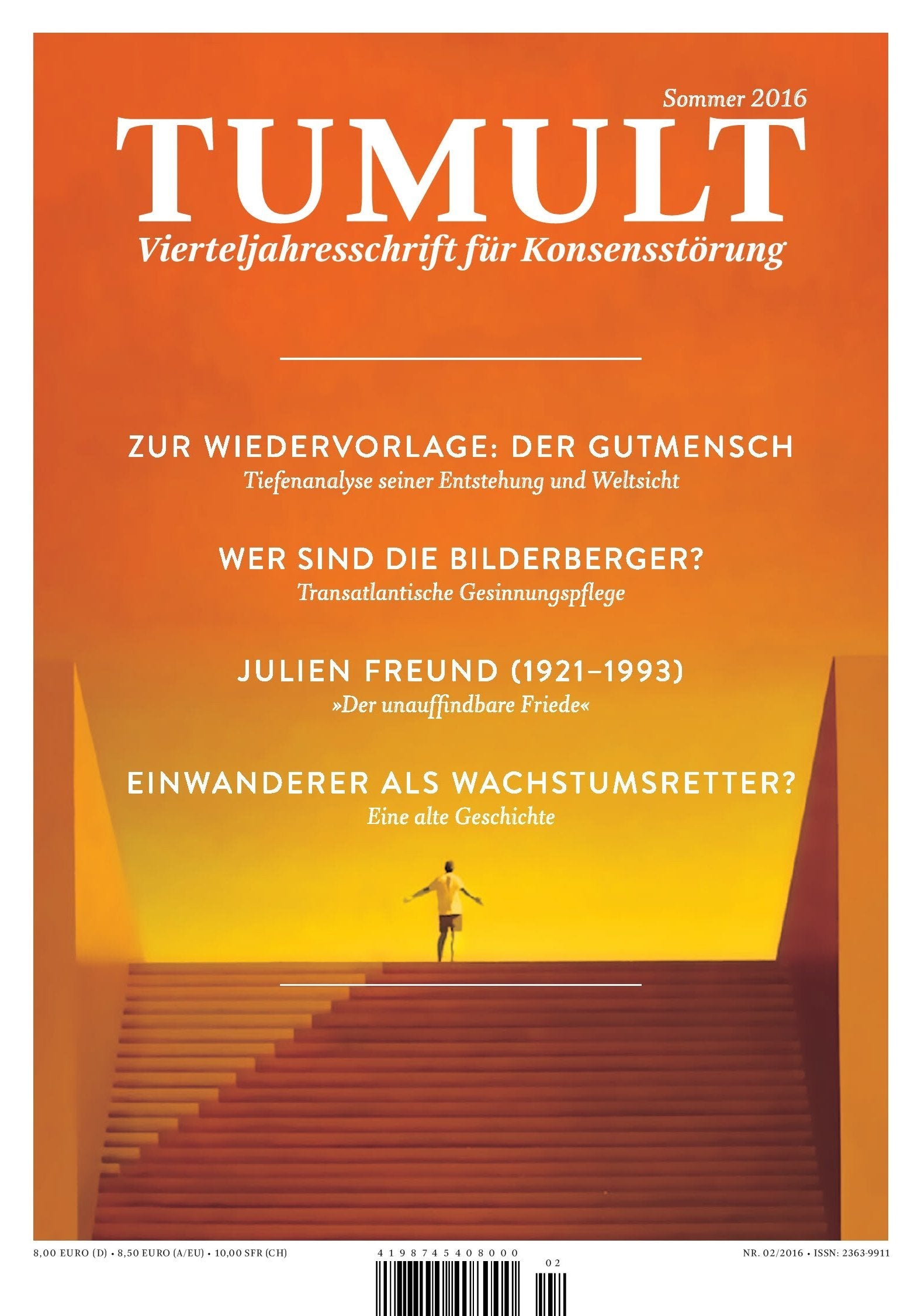 Tumult: Vierteljahresschrift für Konsensstörung, Sommer 2016 Books