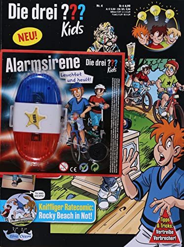 Die drei ??? Kids 4/2023 "Extra: Alarmsirene" Young adult books