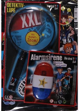 Die drei ??? Kids 9/2025 "Extra: Detektiv-Lupe + Alarmsirene" Books