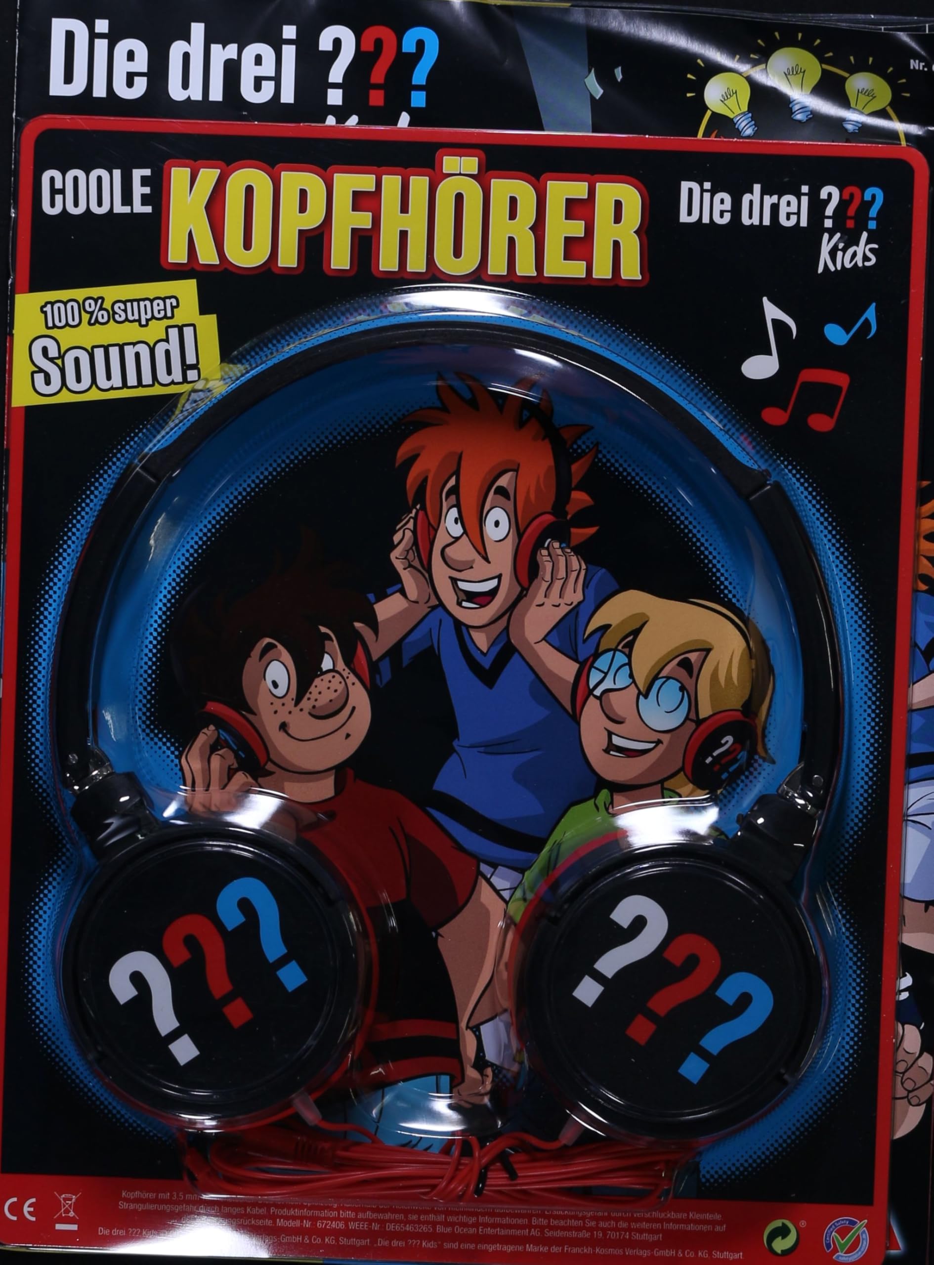 Die drei ??? Kids 6/2024 "Extra: Kopfhörer" Books