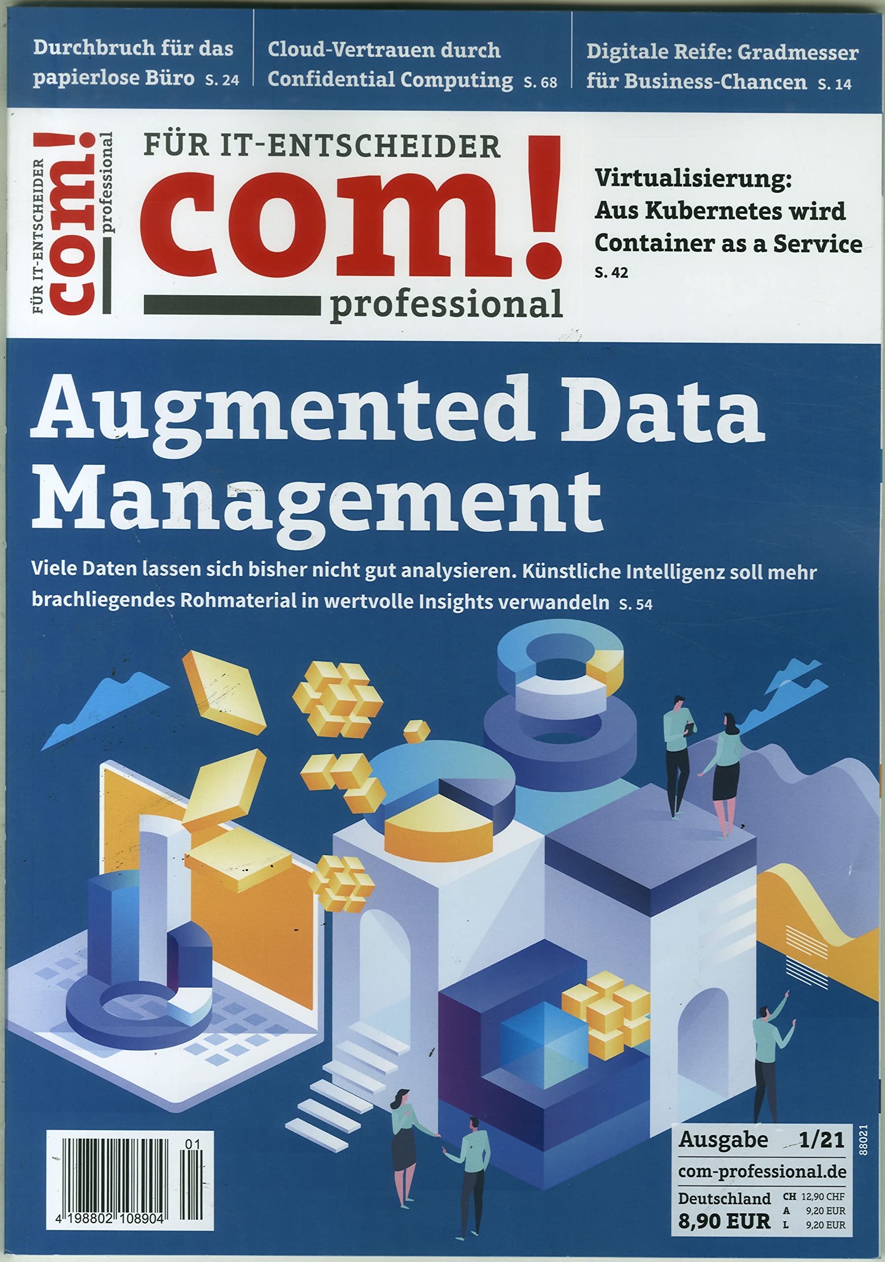 Com! Professional 1/2021 "Augmented Data Management" Computer Science