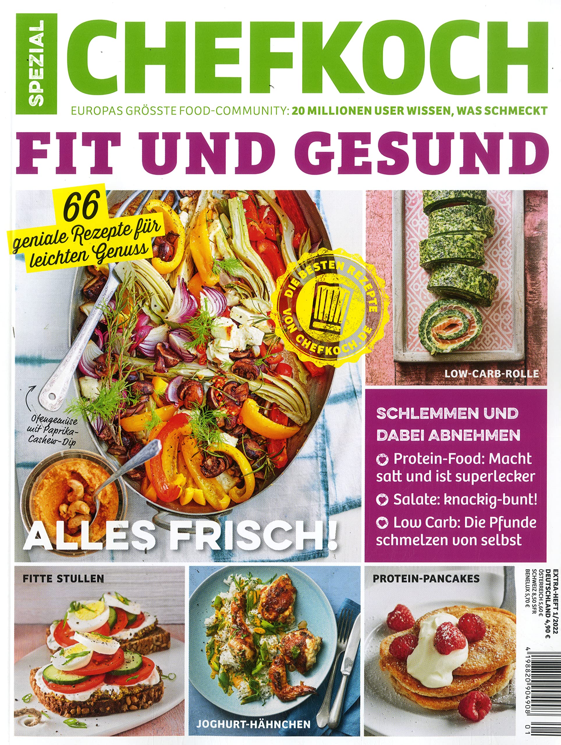 Chefkoch Sonderheft 1/2022 "Fit und gesund" Cooking & Enjoying