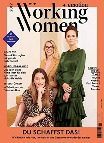 EMOTION WORKING WOMEN 1/2019 "Du schaffst Das!" Contemporary literature