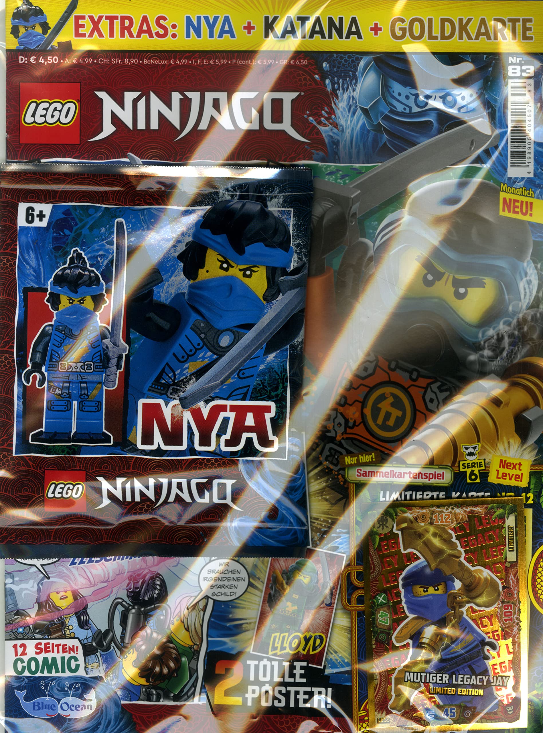 LEGO Ninjago (MoS) 83/2021 "Extra: NYA" Young adult books