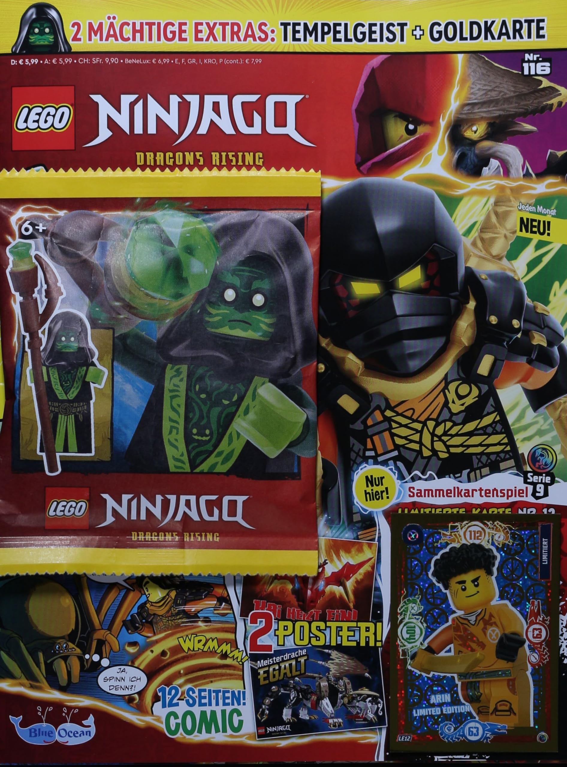 LEGO Ninjago (MoS) 116/2024 "Extra: Tempelgeist" Young adult books