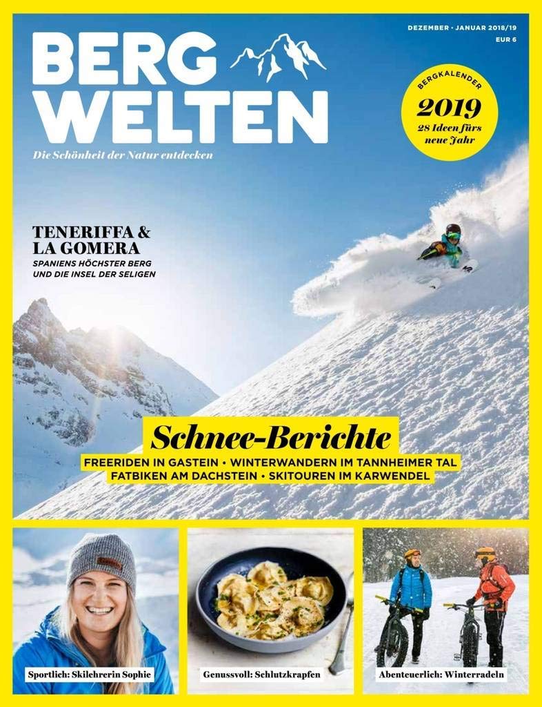 Bergwelten - Heft Dezember - Januar 2018/19 Books