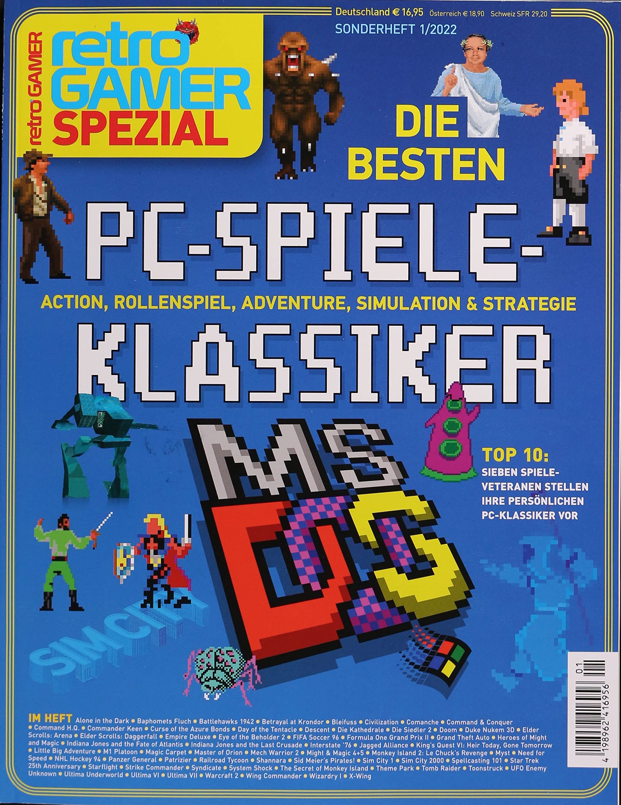 RETRO GAMER SONDERHEFT 1/2022 "Die besten PC-SPIELE-Klassiker" Computer Science
