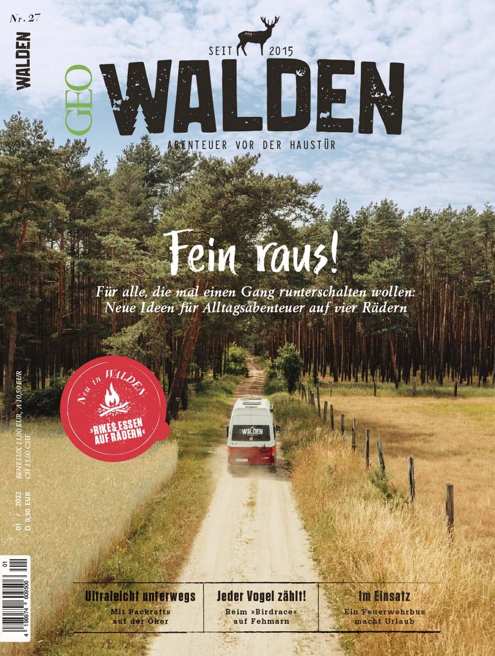 WALDEN 1/2022 "Fein raus!" Books