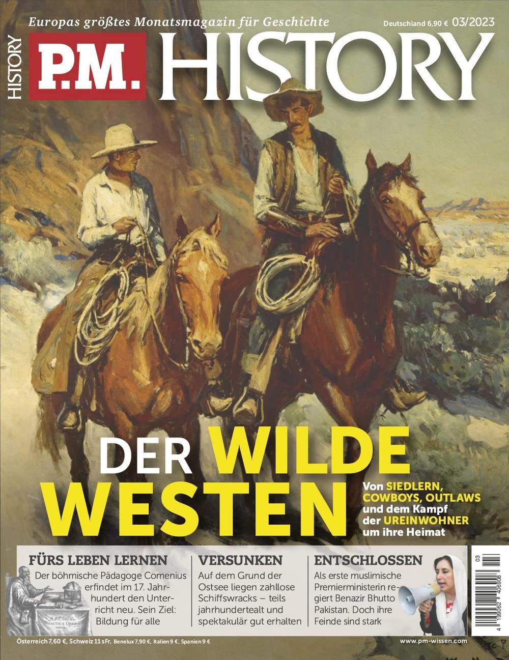 Product Image: PM History 3/2023 "Der wilde Westen"