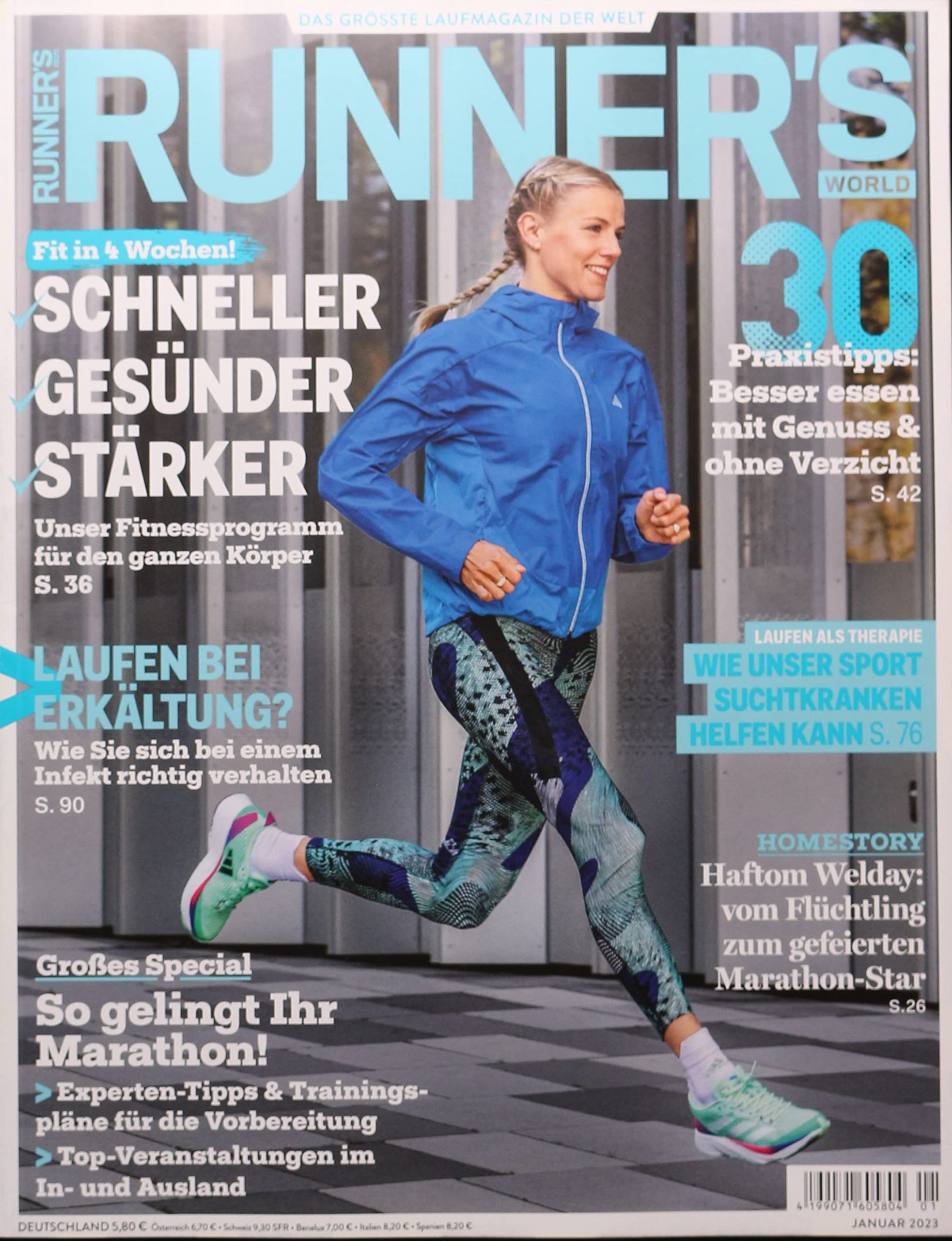 Runner´s World 1/2023 "Schneller Gesünder Stärker" Leisure & Fun