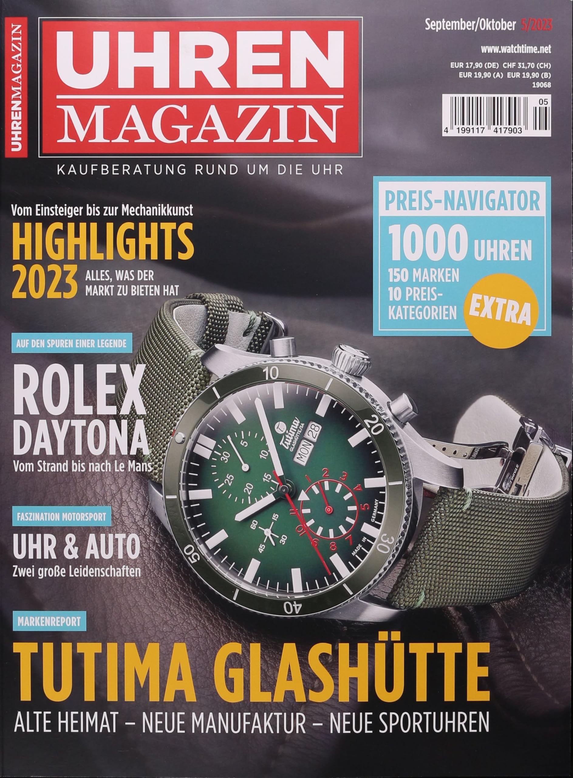 UHREN-MAGAZIN 5/2023 "Tutima Glashütte" Hobbies & Crafts