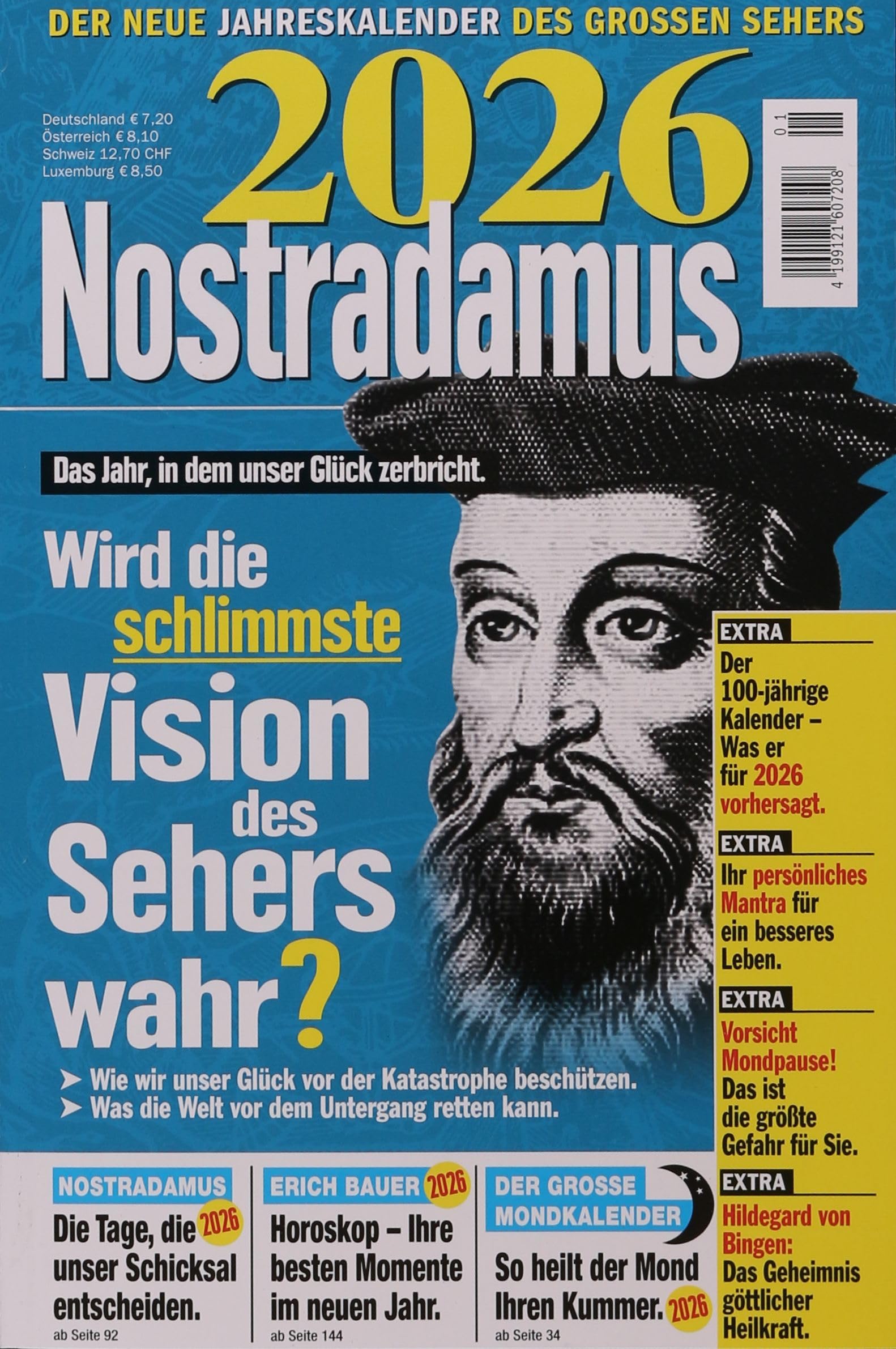 Nostradamus 1/2026 "Ihr persönliches Prophezeiungsheft für das Jahr 2026" Books