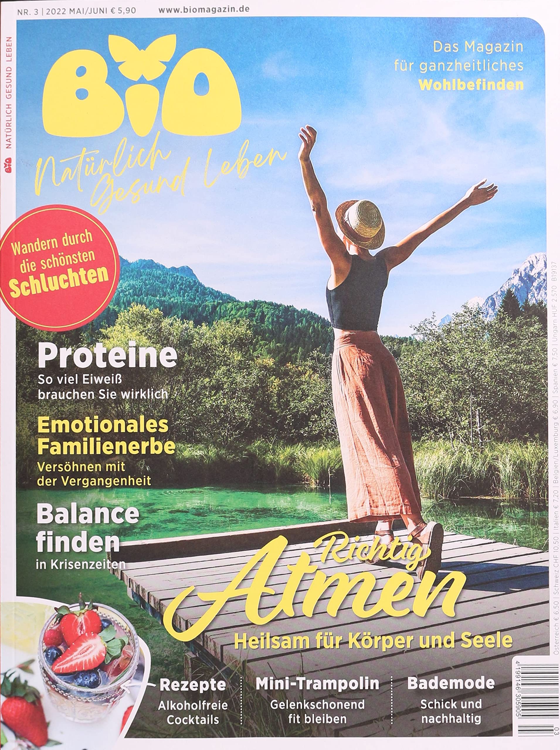 BIO 3/2022 "Richtig Atmen - Heilsam für Körper und Seele" book