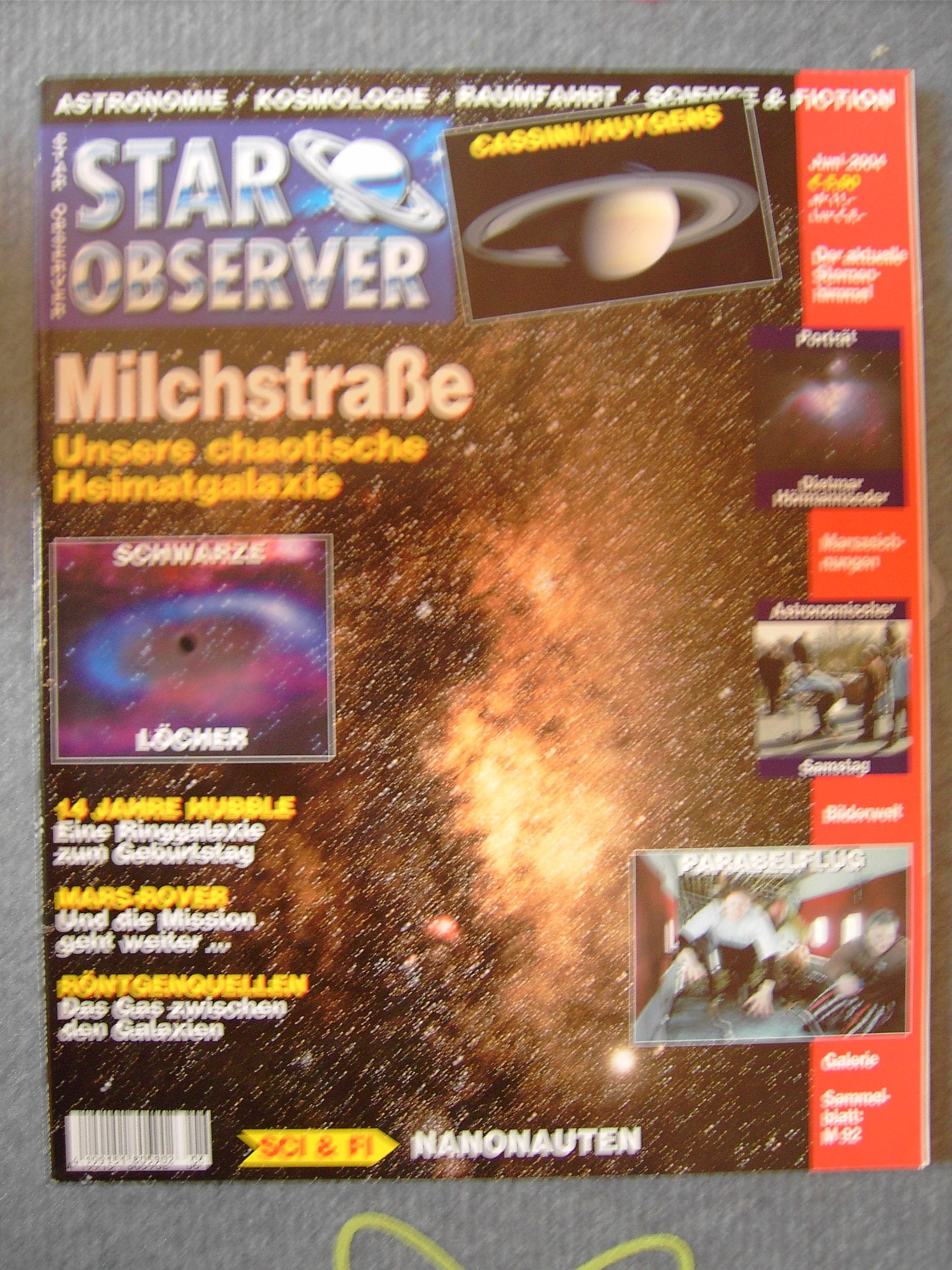 STAR OBSERVER! Astronomie-Kosmologie-Raumfahrt-Science&Fiction Books