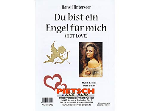 Musikverlag Geiger, Hansi Hinterseer - Du bist ein Engel f�r mich, Einzelausgabe Music
