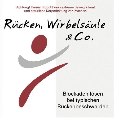 Rücken, Wirbelsäule & Co,1 Audio-CD: Blockaden lösen bei typischen Rückenbeschwerden Health, Nutrition & Fitness