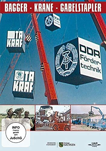 Bagger - Krane - Gabelstapler - TAKRAF - DDR-Fördertechnik dvd