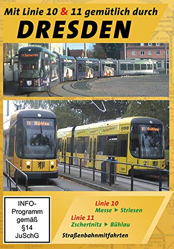 Mit Linie 10 & 11 gemütlich durch Dresden - Straßenbahnmitfahrten Films