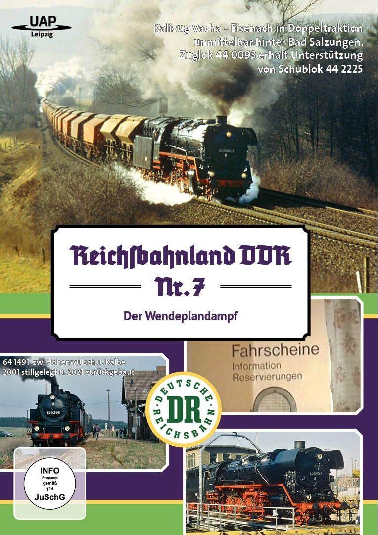 Wendeplandampf - Reichsbahnland DDR Vol. 7 Films