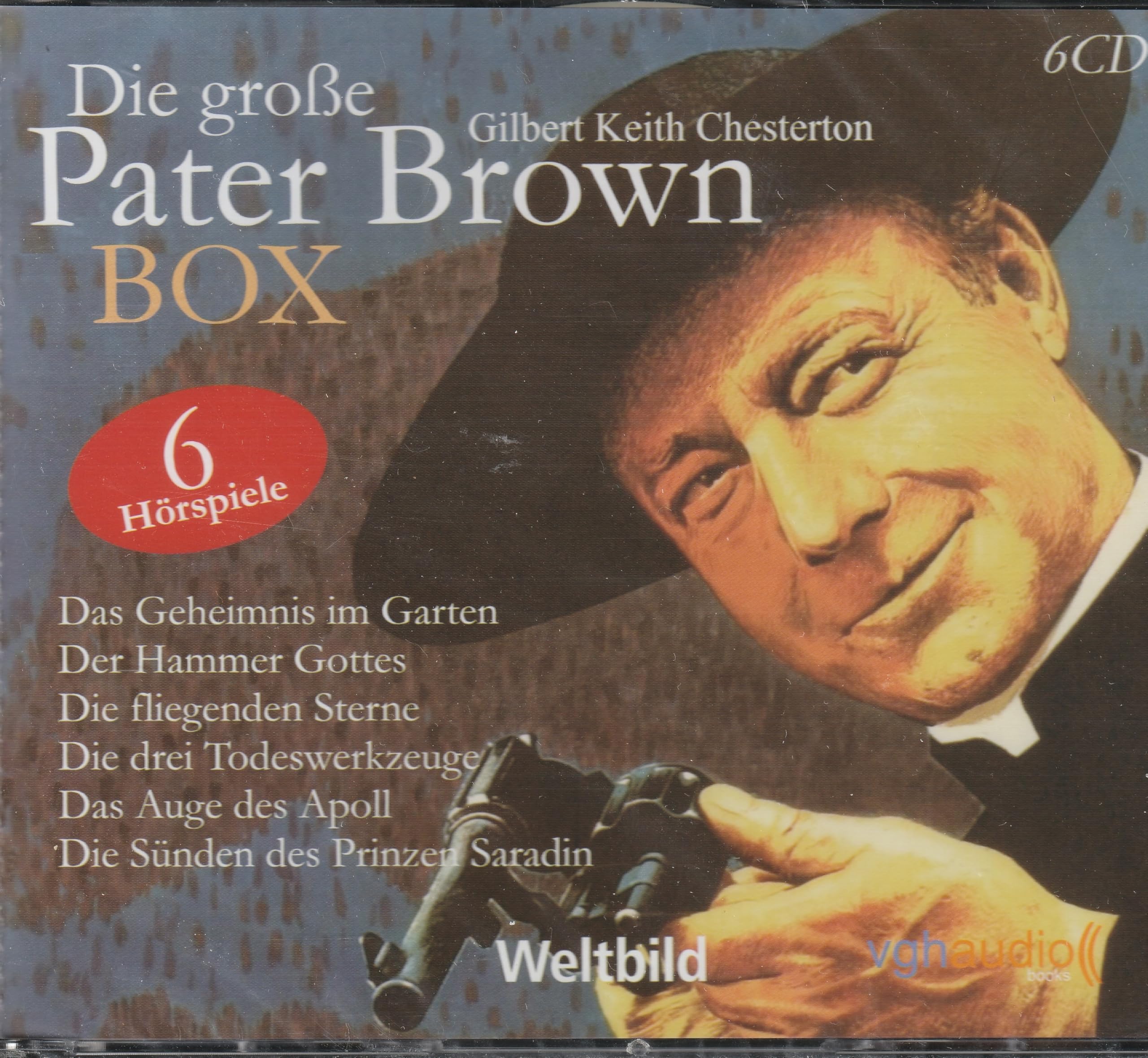 Die große Pater Brown Box I Weltbild-Edition 6 Hörspiele Maritim Verlag Music