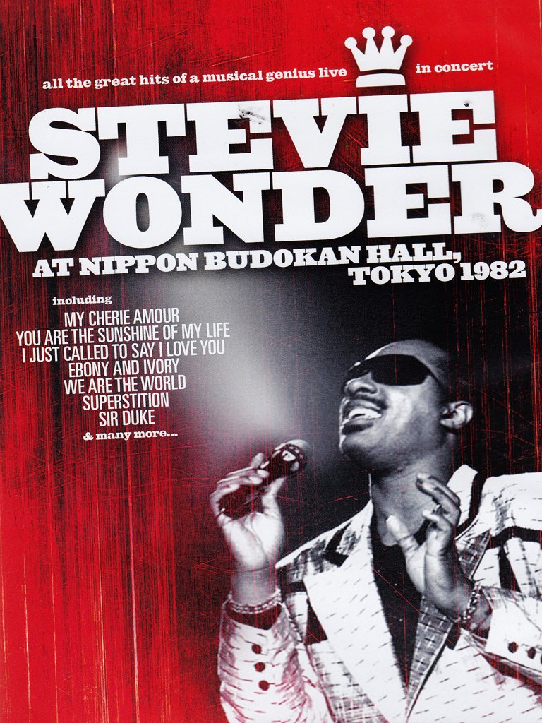 Stevie Wonder-at Nippon Budokan Hall, Tokyo, 1982 dvd