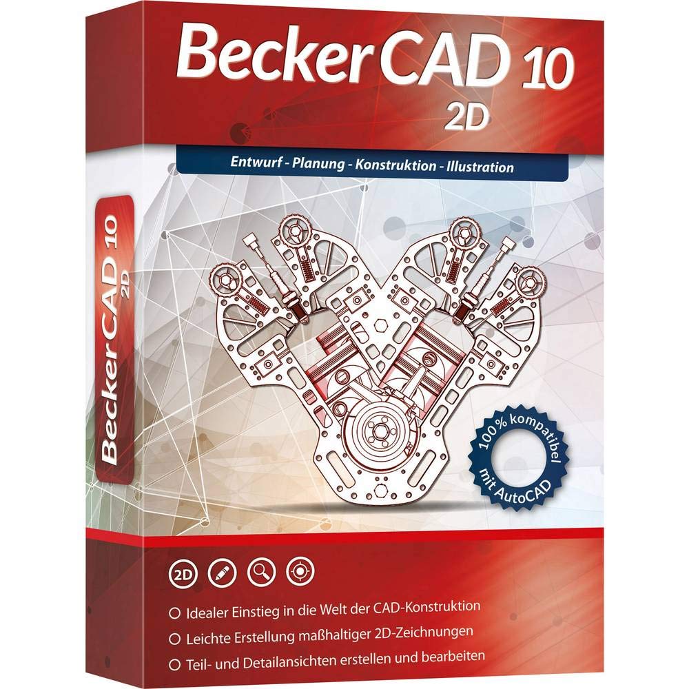 Becker CAD 10 2D software