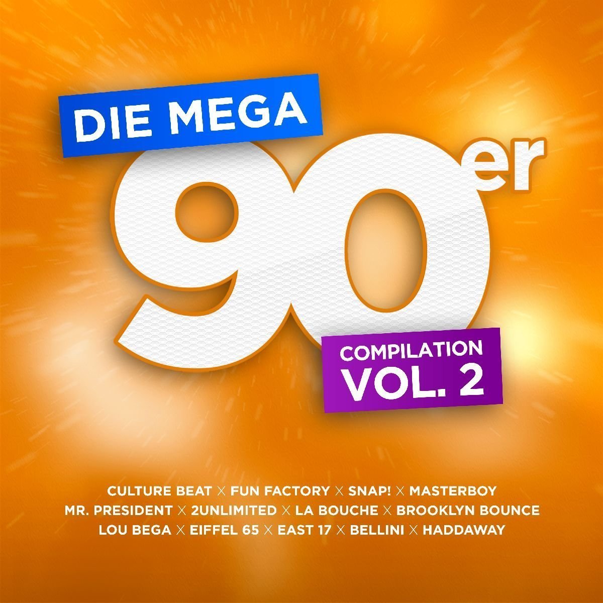 Die Mega 90er Vol. 2 - Die offizielle Compilation zur Tour Rock