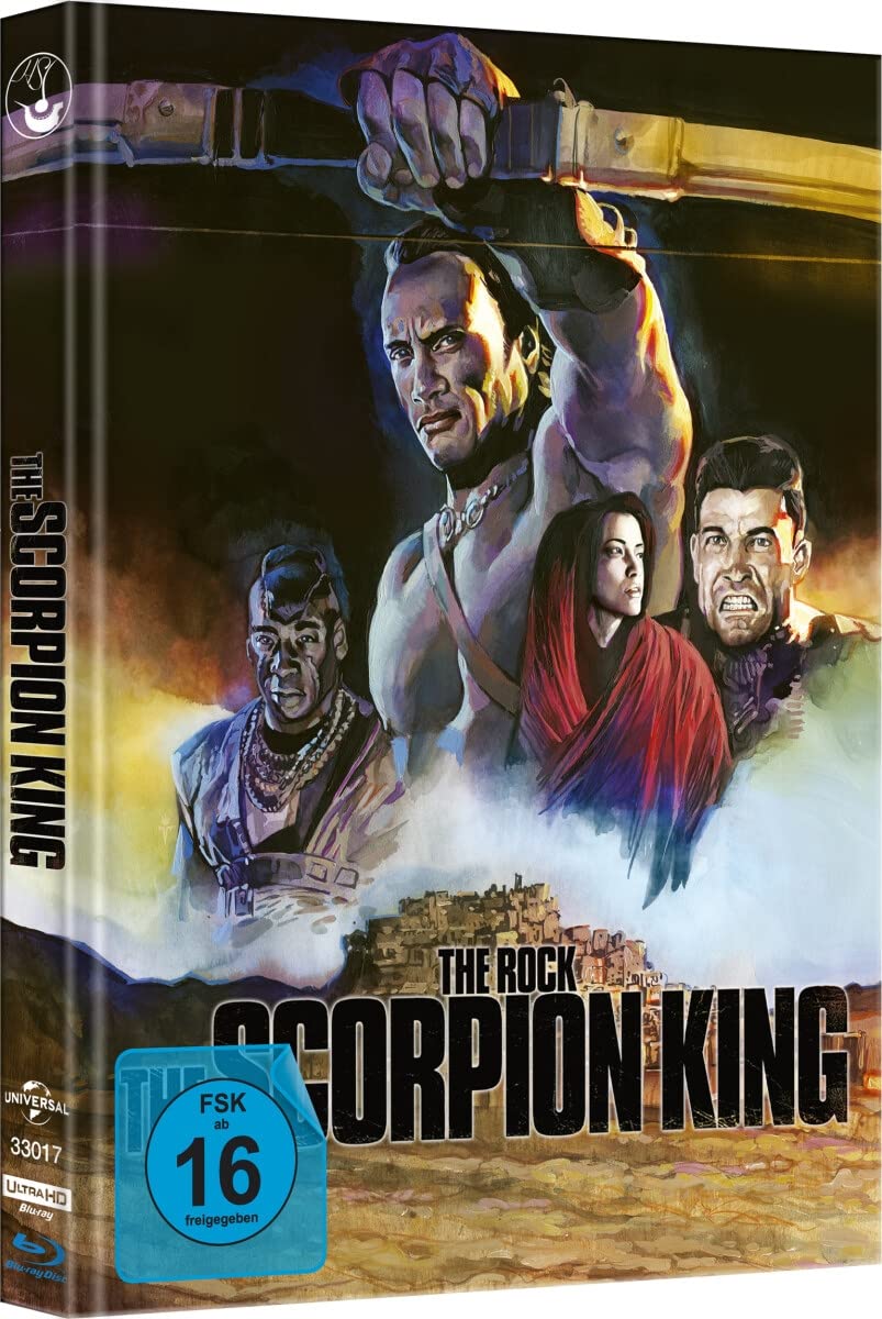 The Scorpion King - 4K Limited Mediabook (Cover A) imitiert auf 555 Stück, durchnummeriert (4K Ultra-HD + Blu-ray) Music