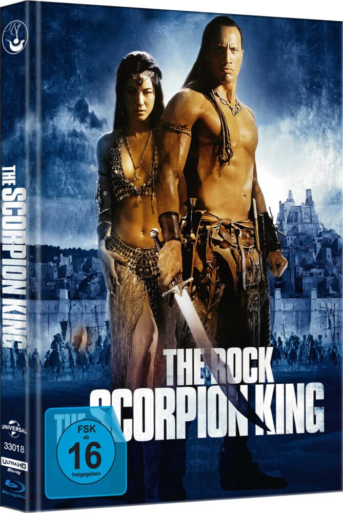 The Scorpion King - 4K Limited Mediabook (Cover B) imitiert auf 555 Stück, durchnummeriert (4K Ultra-HD + Blu-ray) Movies