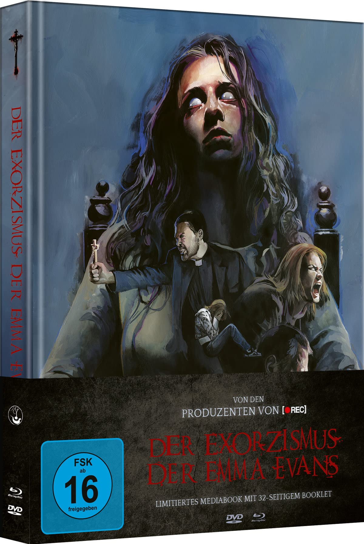 Der Exorzismus der Emma Evans - Mediabook - Cover A - Limited Edition auf 444 Stück - Horror (+ DVD / + Bonus-Blu-ray) Movies