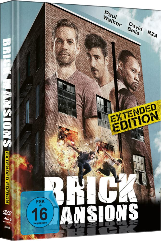 Brick Mansions - Limited Extended-Mediabook-Edition (Cover B, limitiert auf 555 Stück, durchnummeriert (+ DVD) (+Booklet) Movies