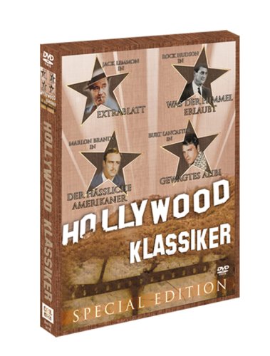 Hollywood Klassiker (Holzbox) - Extrablatt / Was der Himmel erlaubt / Gewagtes Alibi / Der häßliche Amerikaner Movies