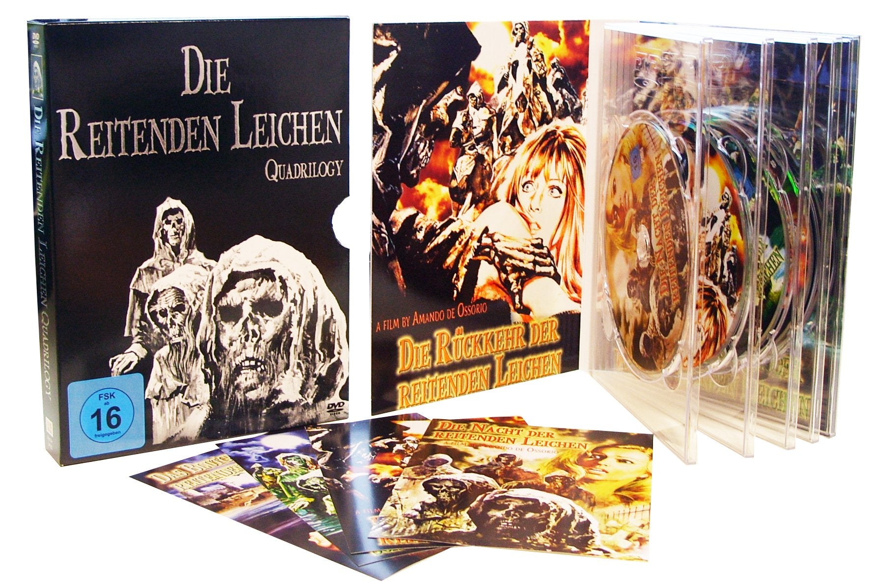 Die Reitende Leichen Quadrilogy (+ Bonus DVD) Films