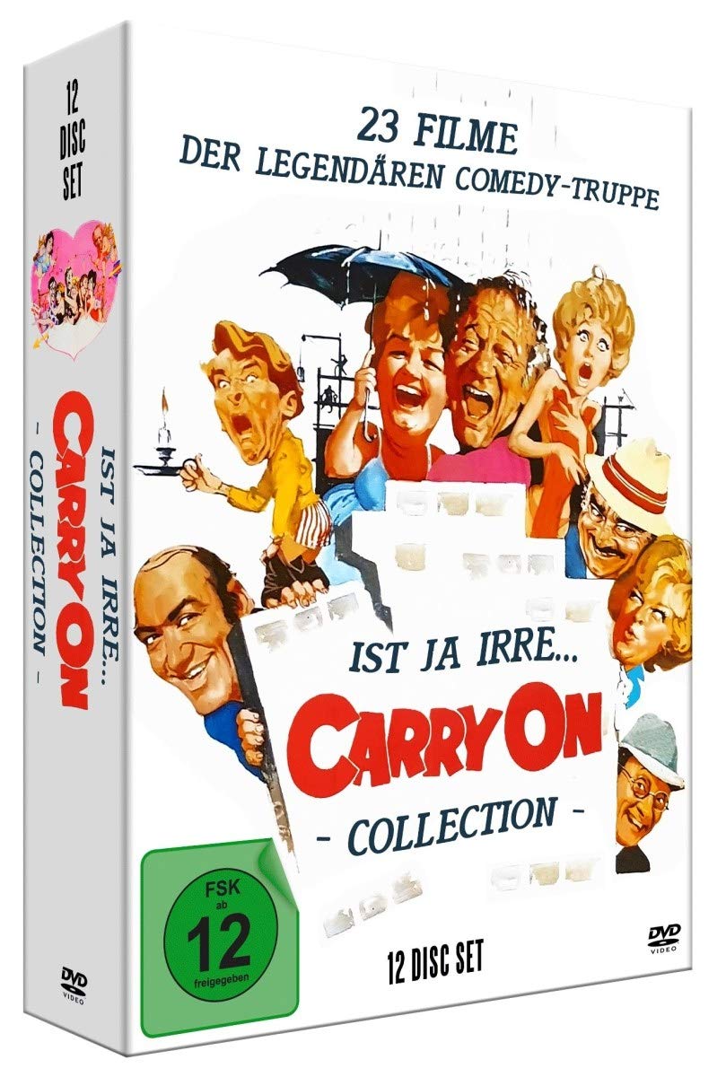 Ist Ja Irre-Carry On Deluxe Collection (12 DVDS) Films
