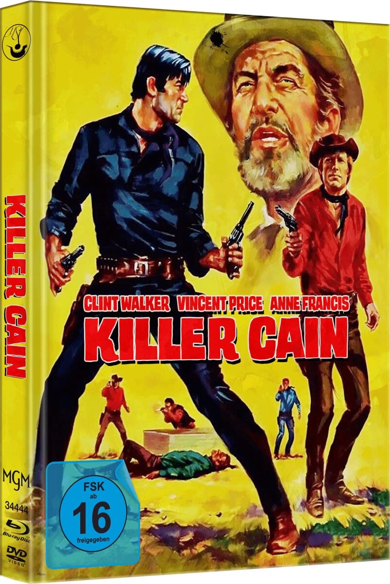 Killer Cain - Limited Mediabook - Cover B (+ DVD) (in HD neu abgetastet) Films