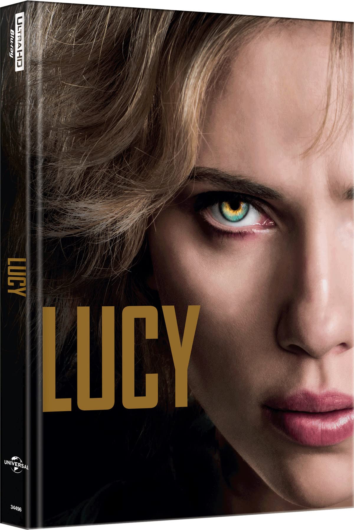 Lucy (4K Ultra HD) (+ Blu-ray 2D) Mediabook mit Prägedruck und 24 seitiges Booklet - Cover A - Limited Edition auf 500 Stück Movies