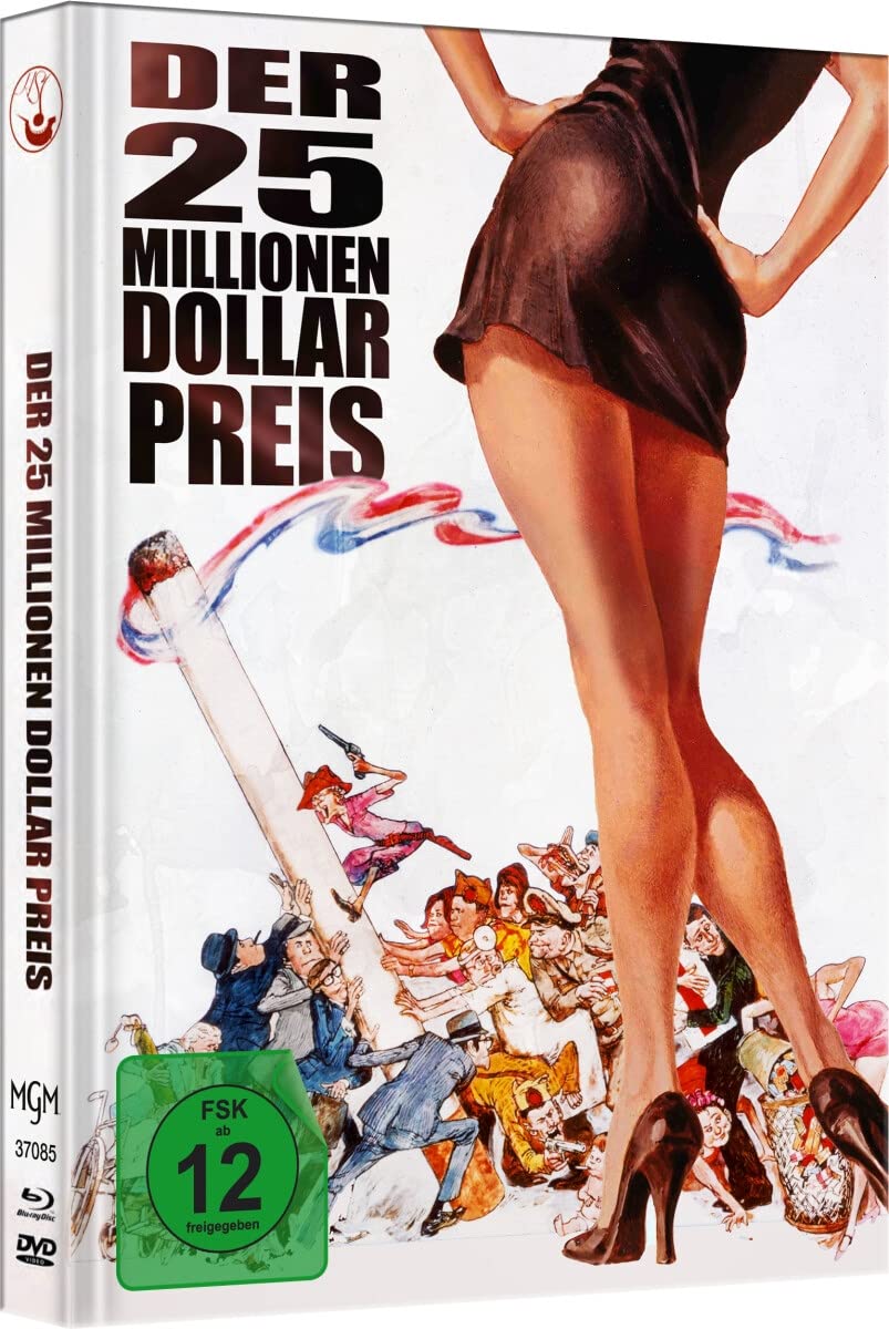 Der 25 Millionen Dollar Preis - Kinofassung - Limited Mediabook (Blu-ray) (+ DVD) (+ Booklet) Films