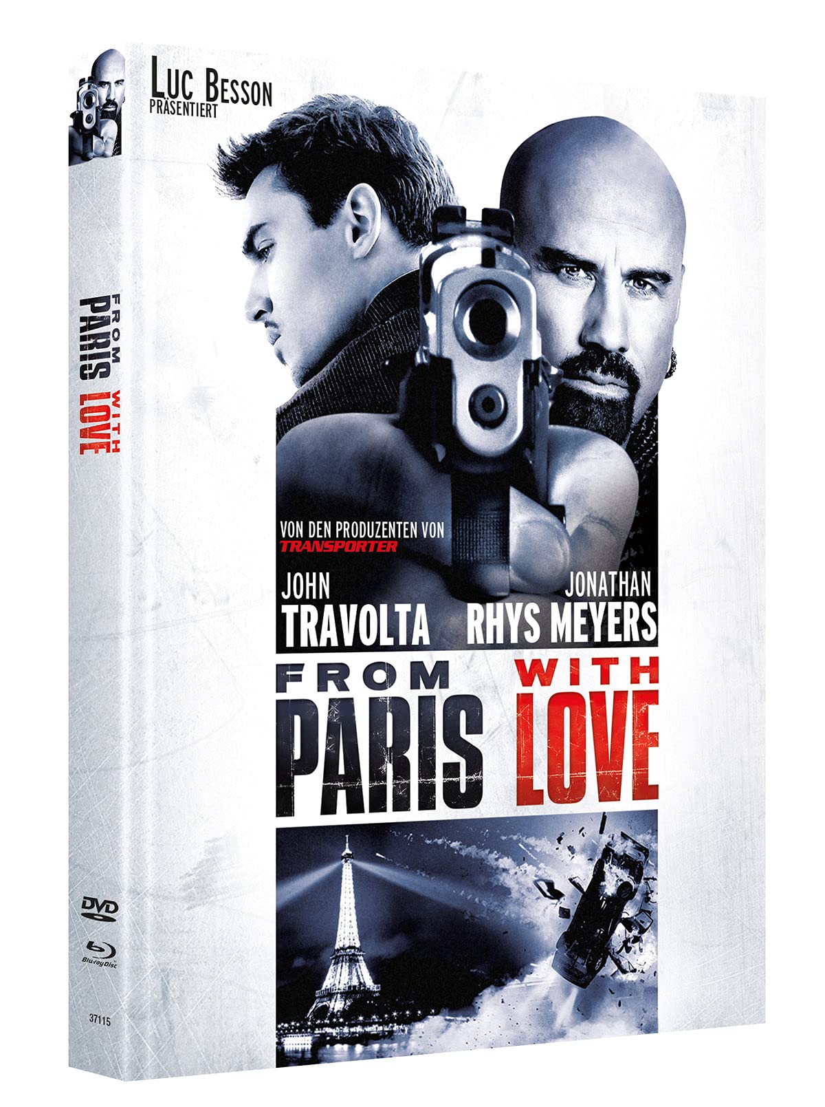 From Paris with Love - 2-Disc Mediabook - Cover C - Limited Edition auf 222 Stück (+ DVD) (inkl. 24-seitigem Booklet) Movies