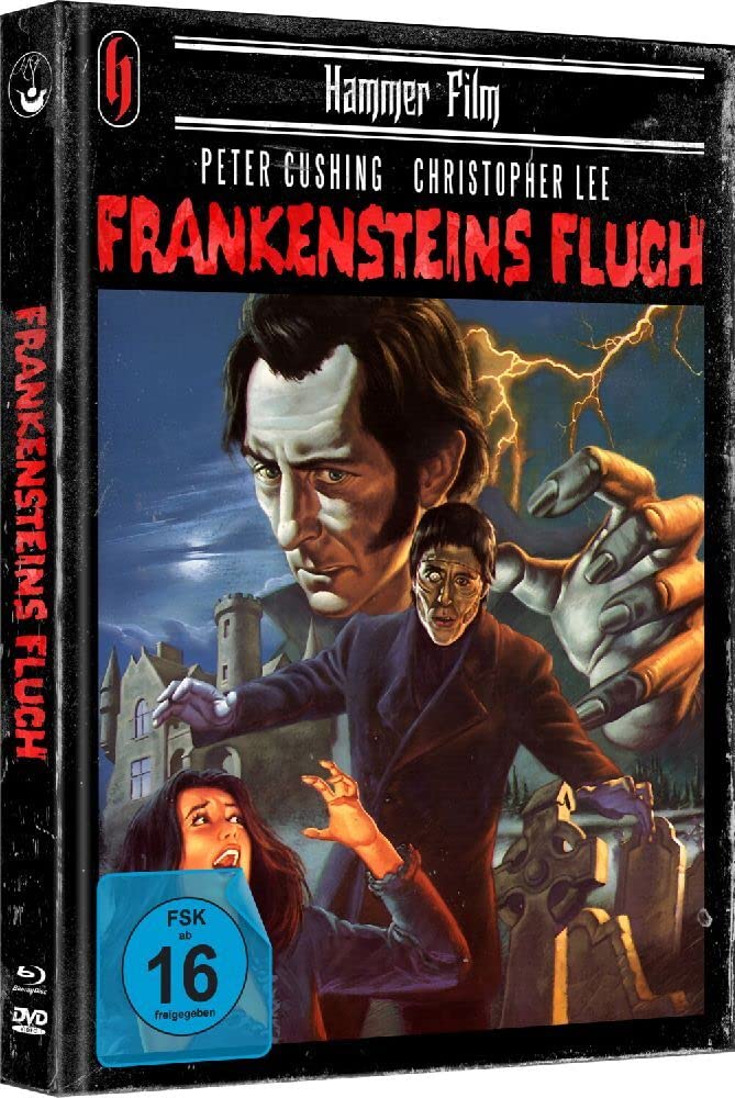 Frankensteins Fluch - Cover A (Uncut Limited Mediabook, Hammer Film-Edition) Movies